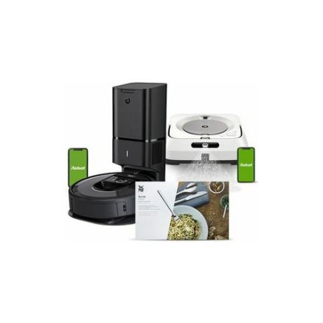 iRobot Roomba i7+ и Braava m6