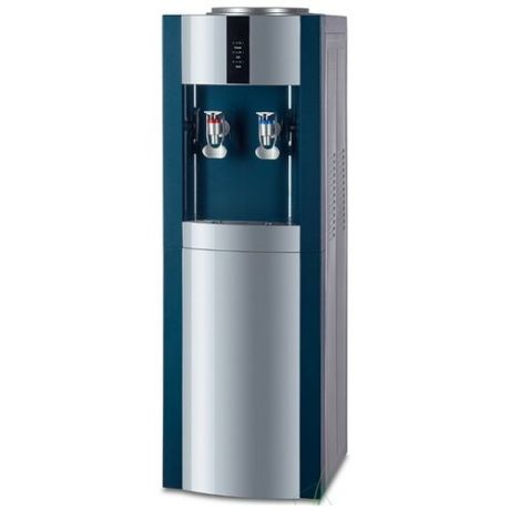 Кулер для воды с холодильником Экочип V21-LF green+silver