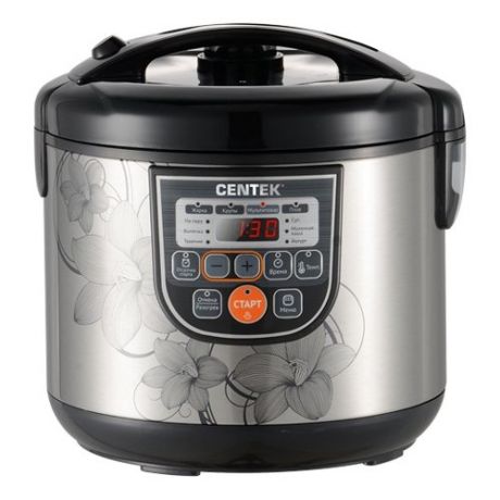 Мультиварка Centek CT-1498 черный/сталь