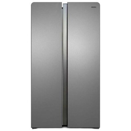 Холодильник Side by Side Ginzzu NFK-615 серебристый