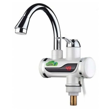 Проточный кран-водонагреватель с дисплеем-индикатором температуры Instant Heating Faucet