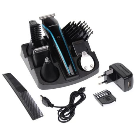 Машинка для стрижки волос Promoz c ЖК-экраном/ Электробритва / Триммер для волос и бороды / Триммер
