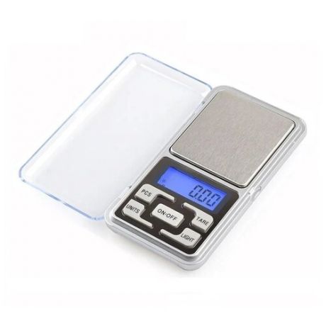 Электронные кухонные весы Pocket Scale 500g/0,1g, серебряные