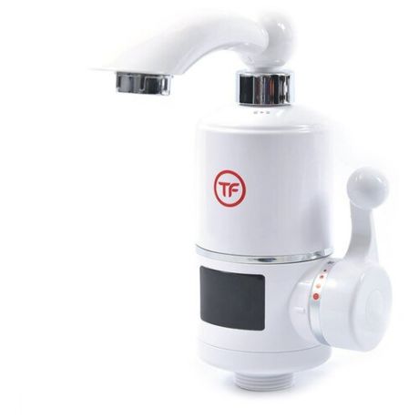 Кран водонагреватель проточный электрический Thermofix, Электрический водонагреватель. КВ-11W, белый, хром