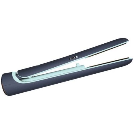 Беспроводной дорожный выпрямитель для волос с керамическими пластинами 7,6x2,2 см, 3 режима нагрева, автоотключение, 25 Вт