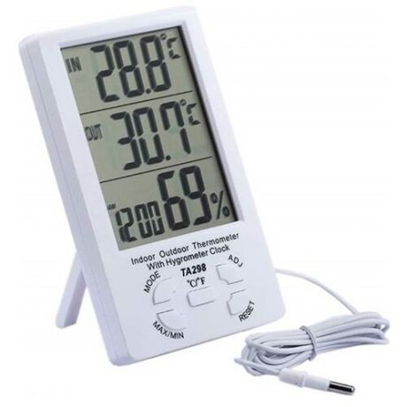 Термометр с измерением влажности воздуха TA 298 c выносным датчиком