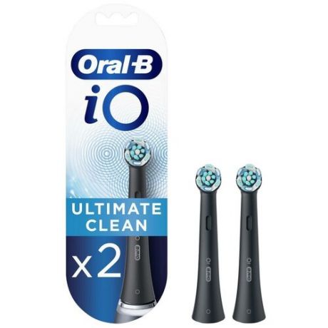 Насадка для зубных щеток Oral-B iO Ultimate Clean Black 80346443