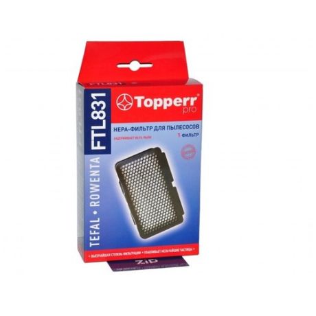 Topperr FTL831 HEPA-фильтр пылесоса TEFAL TW8351EA, 8359EA, 8370RA, ROWENTA RO83 FTL 831