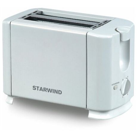 Тостер STARWIND ST1100, белый/черный