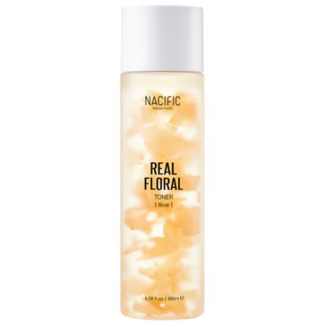 NACIFIC Real Floral Rose Toner. Энергетический тонер с лепестками роз