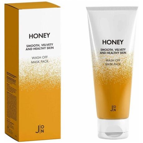 J:on Маска для лица «мед» - Honey wash off mask pack, 50г