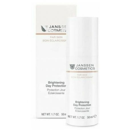 Janssen Крем осветляющий дневной для кожи лица / Brightening day protection SPF-20 50 мл