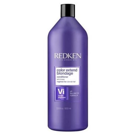 Redken Color Extend Blondage: Кондиционер для волос с ультрафиолетовым пигментом для тонирования и укреплуния оттенков блонд (Conditioner), 1000 мл