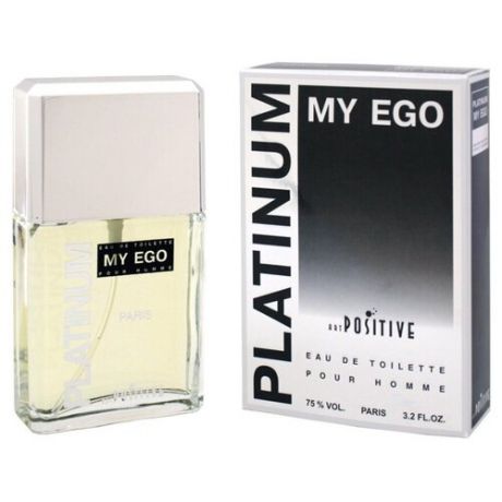 Туалетная вода мужская PLATINUM MY EGO, 95 мл