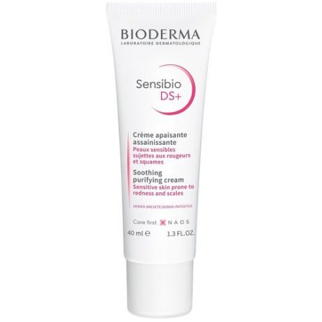 Крем для раздраженной кожи BIODERMA Sensibio DS+, 40 мл