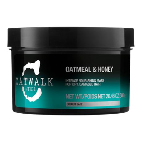 TIGI Catwalk Oatmeal & Honey Mask - Интенсивная маска для питания сухих и ломких волос 200 мл