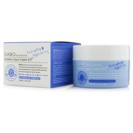 Dabo Waterful Aqua Cream 24h Увлажняющий крем для лица, 120 мл