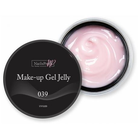 Камуфлирующий гель для наращивания ногтей NailsProfi Make-Up Gel Jelly 039 - 15 гр