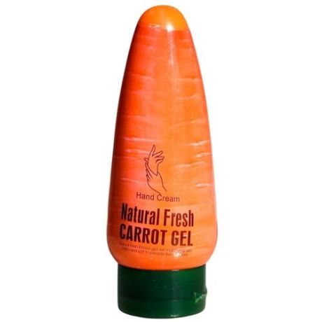 Wokali, Крем для рук Natural Fresh CARROT, с Морковью, 100 гр