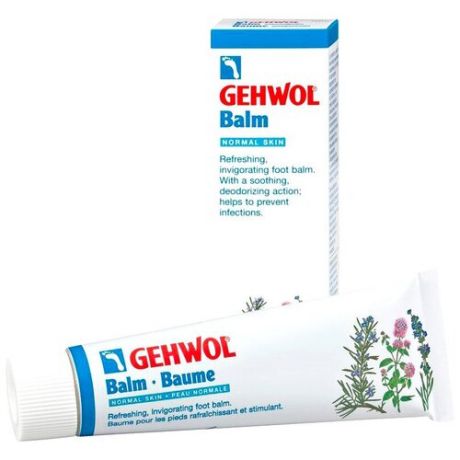 Gehwol Balm Normal Skin - Тонизирующий бальзам «Жожоба» для нормальной кожи 75 мл