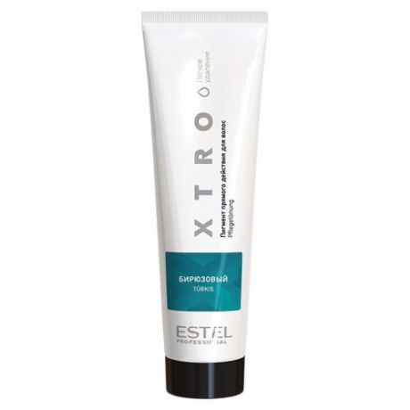 Estel Professional Пигмент прямого действия для волос, бирюзовый / Xtro White 100 мл