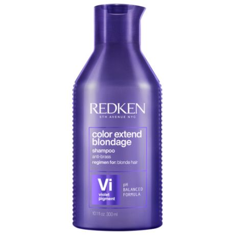 REDKEN Color Extend Blondage Шампунь для тонирования и поддержания цвета холодных оттенков блонд, 300 мл