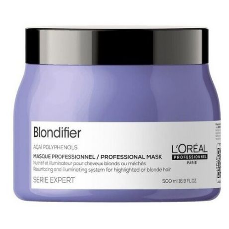 Loreal Blondifier Masque - Маска-сияние для волос восстанавливающая 500 мл