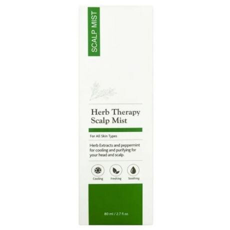 Prreti herb therapy scalp mist травяной комплекс для ухода за кожей головы, 80 мл.