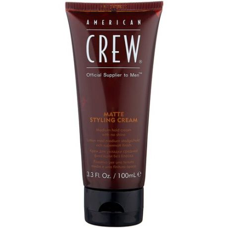 Крем для волос матирующий мужской American Crew Matte Styling Cream 100 мл