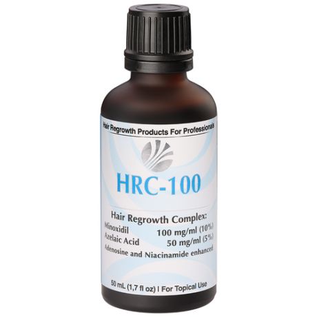 Лосьон для роста волос и бороды 10% HRC Premium Solutions (США) HRC-100