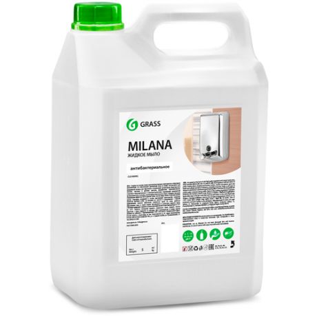 Антибактериальное жидкое мыло GRASS Milana, 5л
