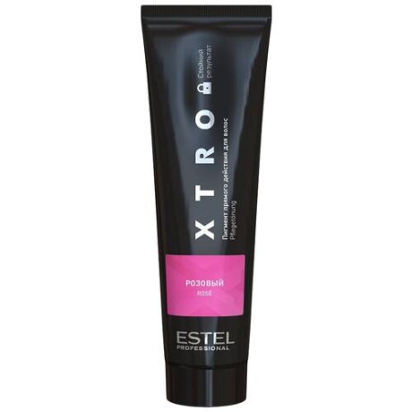 Estel Professional Пигмент прямого действия для волос XTRO BLACK Розовый 100мл