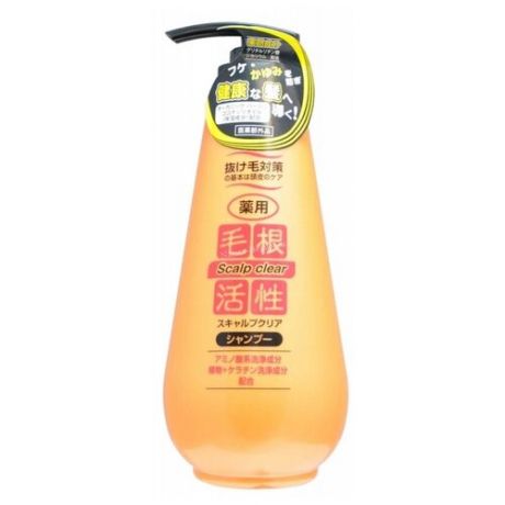 *scalp clear shampoo шампунь для укрепления и роста волос, против перхоти, 500 мл