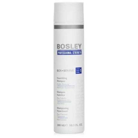 Bosley MD Шампунь-активатор от выпадения и для стимуляции роста волос (для неокрашенных волос), 300 мл