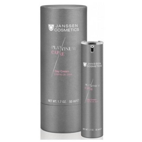 Janssen Platinum Care: Реструктурирующий дневной крем с пептидами и коллоидной платиной (Day Cream), 50 мл