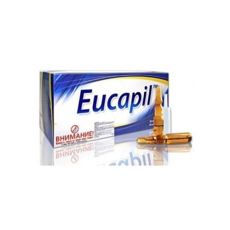 Eucapil AHA Dermo-Cosmetics hair loss care (2% fluridil) / Эвкапил - средство для волос, 30*2 мл