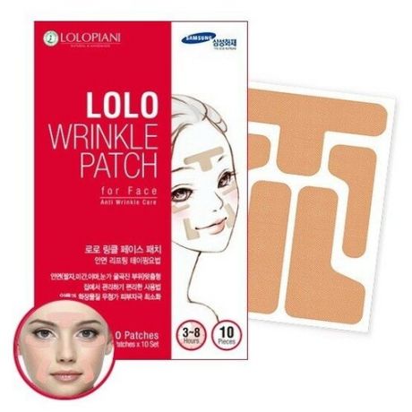 Loloskinny Wrinkle Patch For Face - Тейпы для лица против морщин