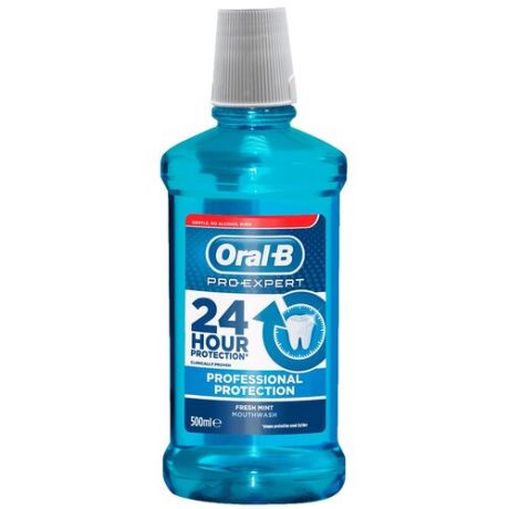 Oral-B Ополаскиватель для полости рта Oral-B Pro-Expert Профессиональная защита Свежая мята 250 мл (4 штуки)