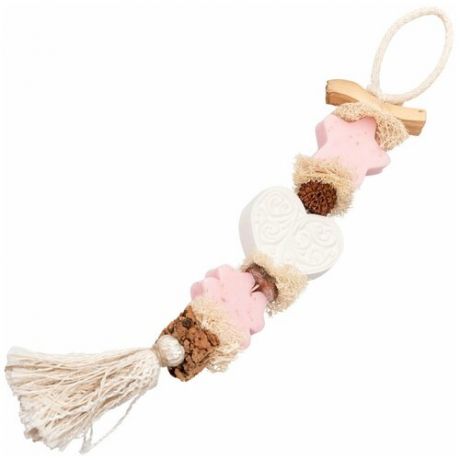 Декоративная косичка La Savonnerie de Nyons из мыла с розой На cчастье