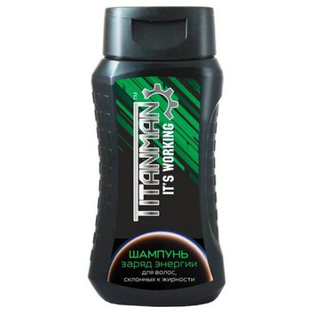 Шампунь для волос Titanman Energy Charge 250 мл