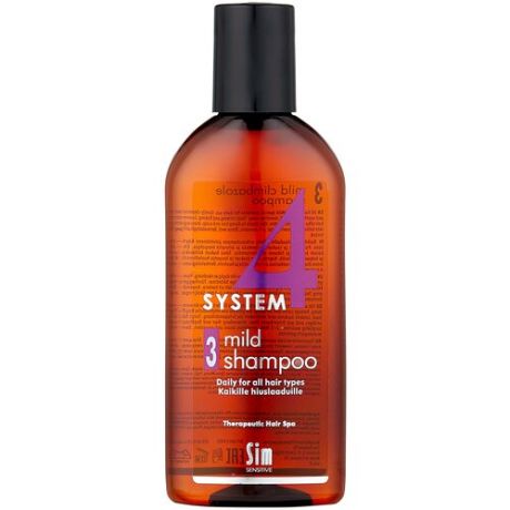 Sim Sensitive System 4 Шампунь №3 терапевтический для профилактики и чувствительной кожи головы 100 мл