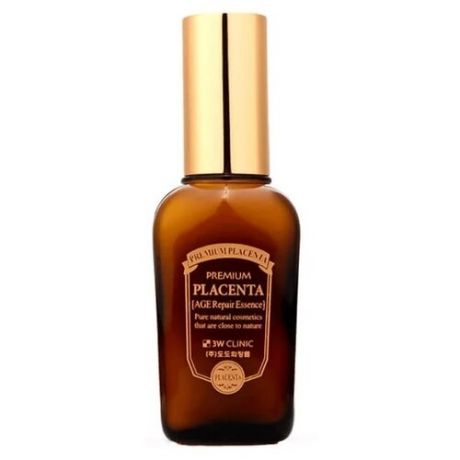 3w clinic premium placenta intensive essence эссенция для лица с плацентой, 50 мл