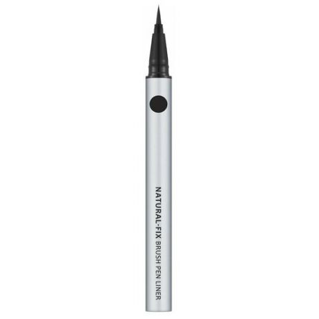 Подводка для глаз Natural Fix Brush Pen Liner, цвет чёрный, 0.6 г
