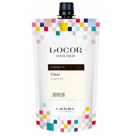 Lebel Locor Serum Color CLR - Краситель-уход оттеночный прозрачный 300 гр