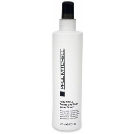 Paul Mitchell Firm Style Freeze and Shine Super Spray - Жидкий лак сильной фиксации 100 мл