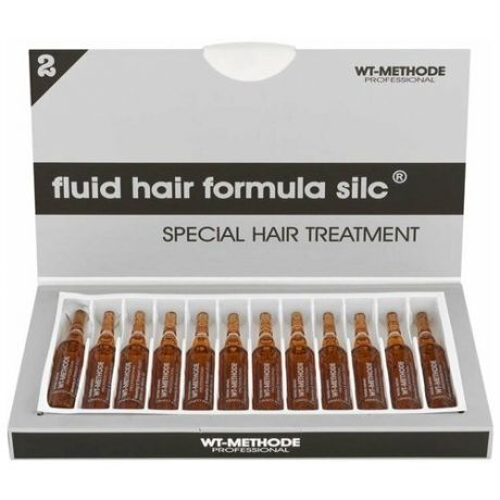 WT-Methode Fluid Hair Formula Silk - Ампулы для восстановления волос №2 12*10 мл