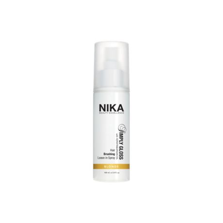 Nika Спрей-усилитель цвета с прямыми пигментами / Hair brushing leave in spray blonde 100 мл