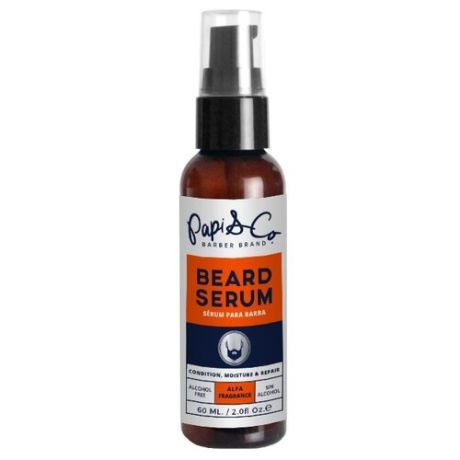 Papi & Co. Сыворотка для бороды Beard Serum, 60 мл