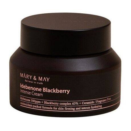 Крем с идебеноном и экстрактом ежевики | Mary&May Idebenone Blackberry Intense Cream 70g