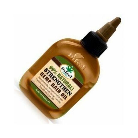 Difeel 99% natural strengthen hemp hair oil 99% натуральное масло для волос с коноплей - укрепляющее